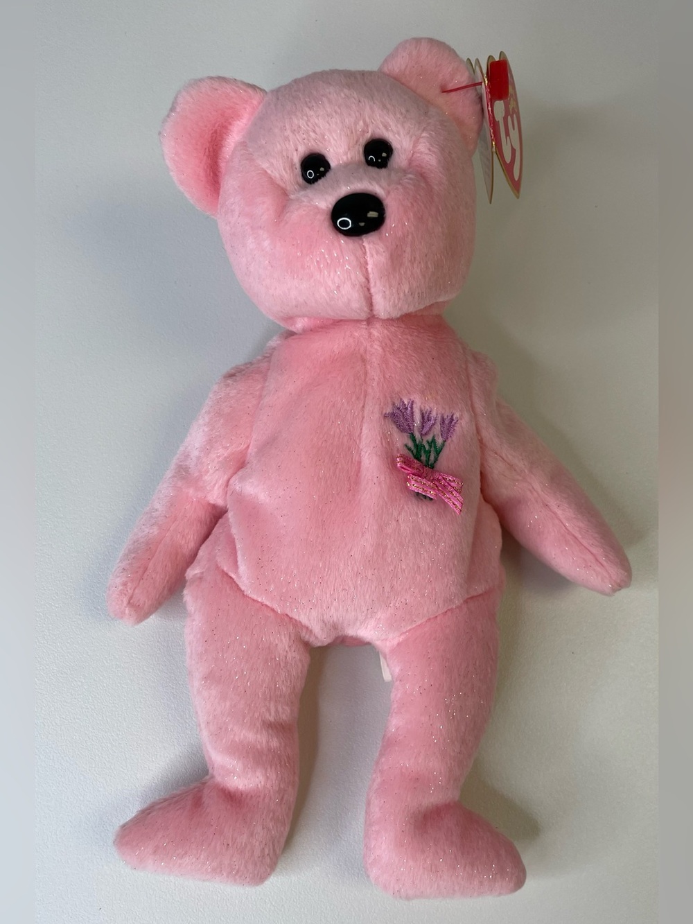 Ty Beanie Babies Mum Plush Bear 2001 Vintage Collectible